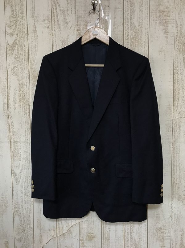 657☆【金ボタン 紺ブレ】pierre cardin ピエールカルダン シングル