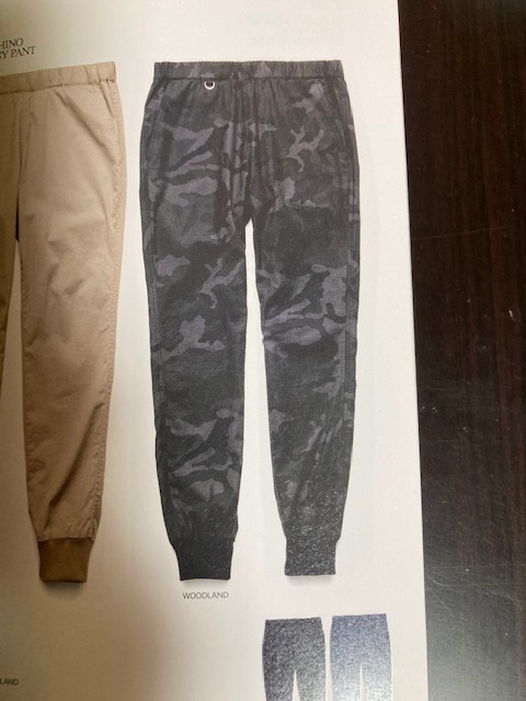 uniform experiment 16AW 迷彩柄 裾リブ ストレッチ イージーパンツ