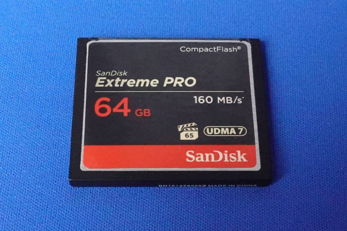 SanDisk エクストリーム プロ コンパクトフラッシュ 64GB SDCFXPS064GJ61