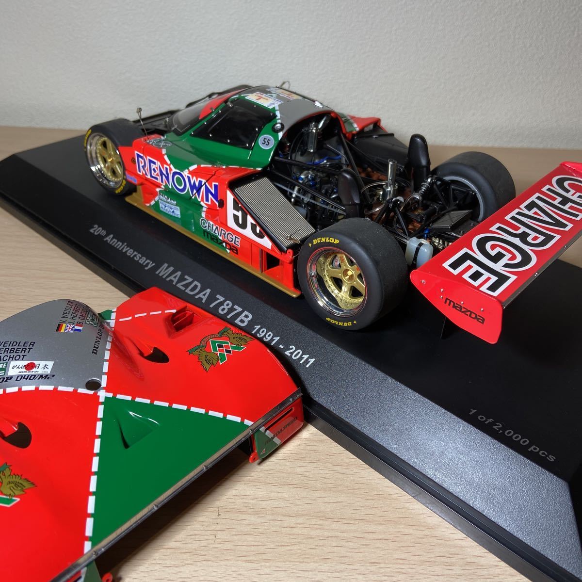 オートアート 1/18 マツダ 787B 1991年ルマン #55 世界限定2000台