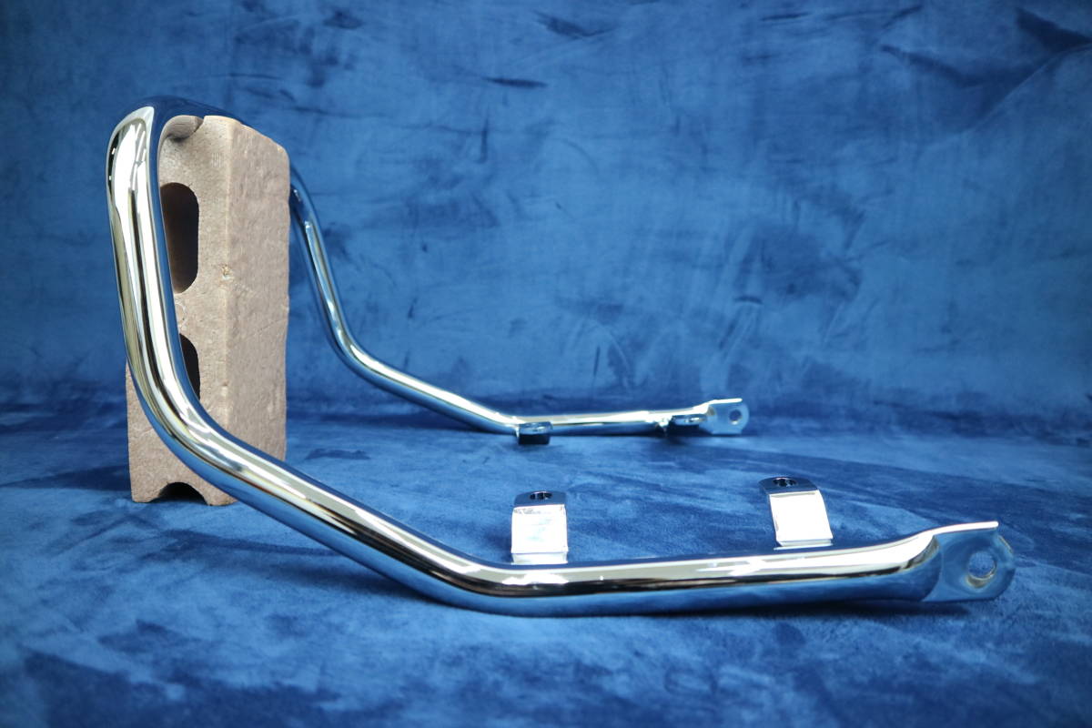  ゼファー&Chi; メッキ タンデムバー Ｚ２タイプ/ロング メッキ Z仕様 ZR400G グラブバー サイドグリップ 外装 カスタムBEETキジマ(カワサキ用)｜売買されたオークション情報、yahooの商品情報をア カワサキ用