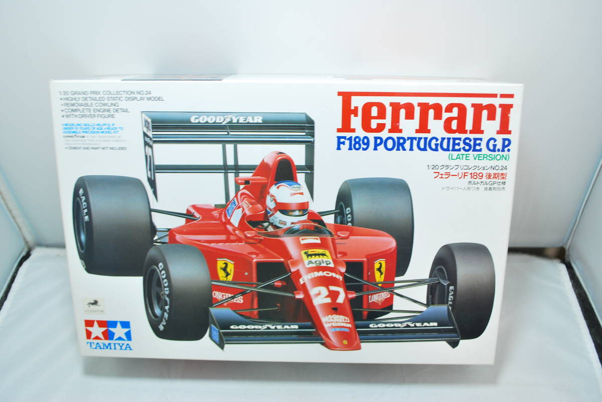 □ 希少！未開封 タミヤ 1/20 F1 フェラーリ F189 （640） 後期型