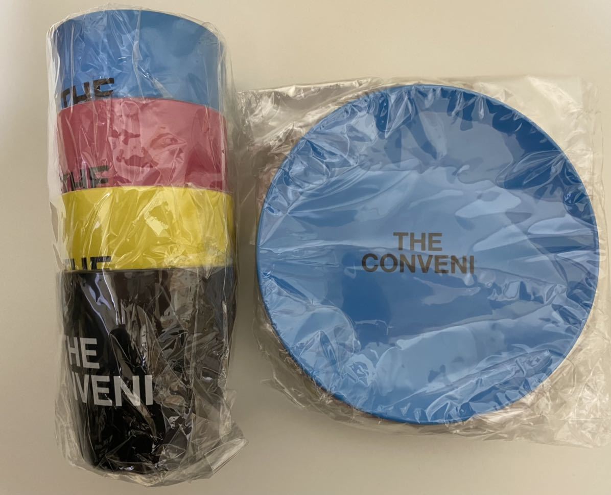 藤原ヒロシ THE CONVENI PLASTIC CAP カップ プレート 皿｜食器