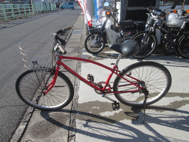 中古現状車 BRIDGESTONE 『ZEKE』26インチ ビーチ クルーザー 内装3