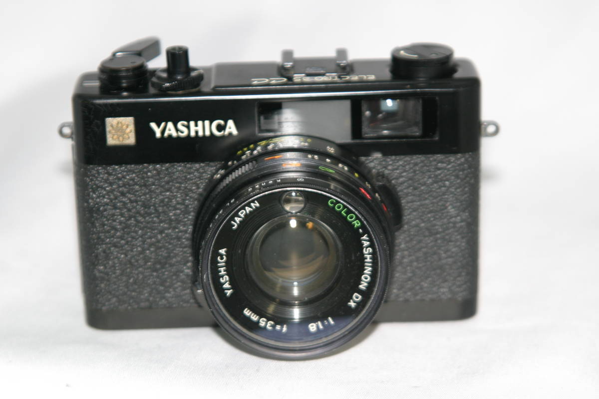 新品本物購入 整備済 ヤシカエレクトロ35CC黒色 モルト張替済