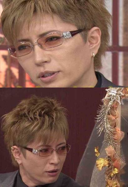gackt着 用BVLGARIブルガリPRADA同型同色メガネ眼鏡サングラス(服飾