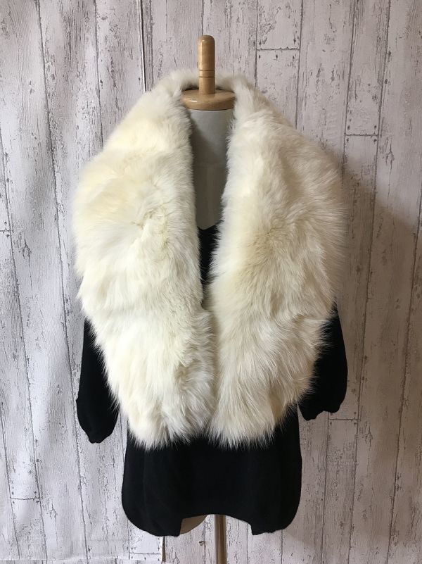 862☆【フォックスファー ショール】SAGA FOX サガフォックス 襟巻  