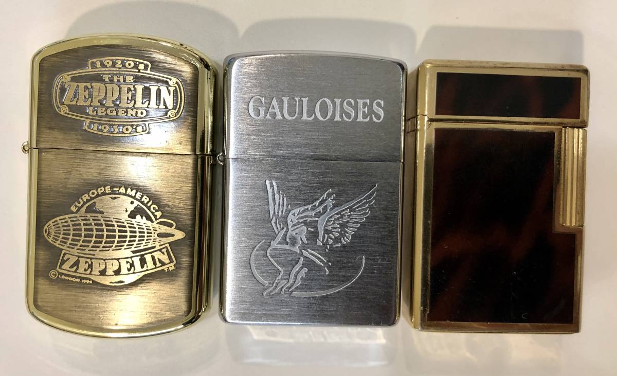 A8023□ ライターまとめ Zippo GAULOISES H 03 U.S.A Dunhill YSL 