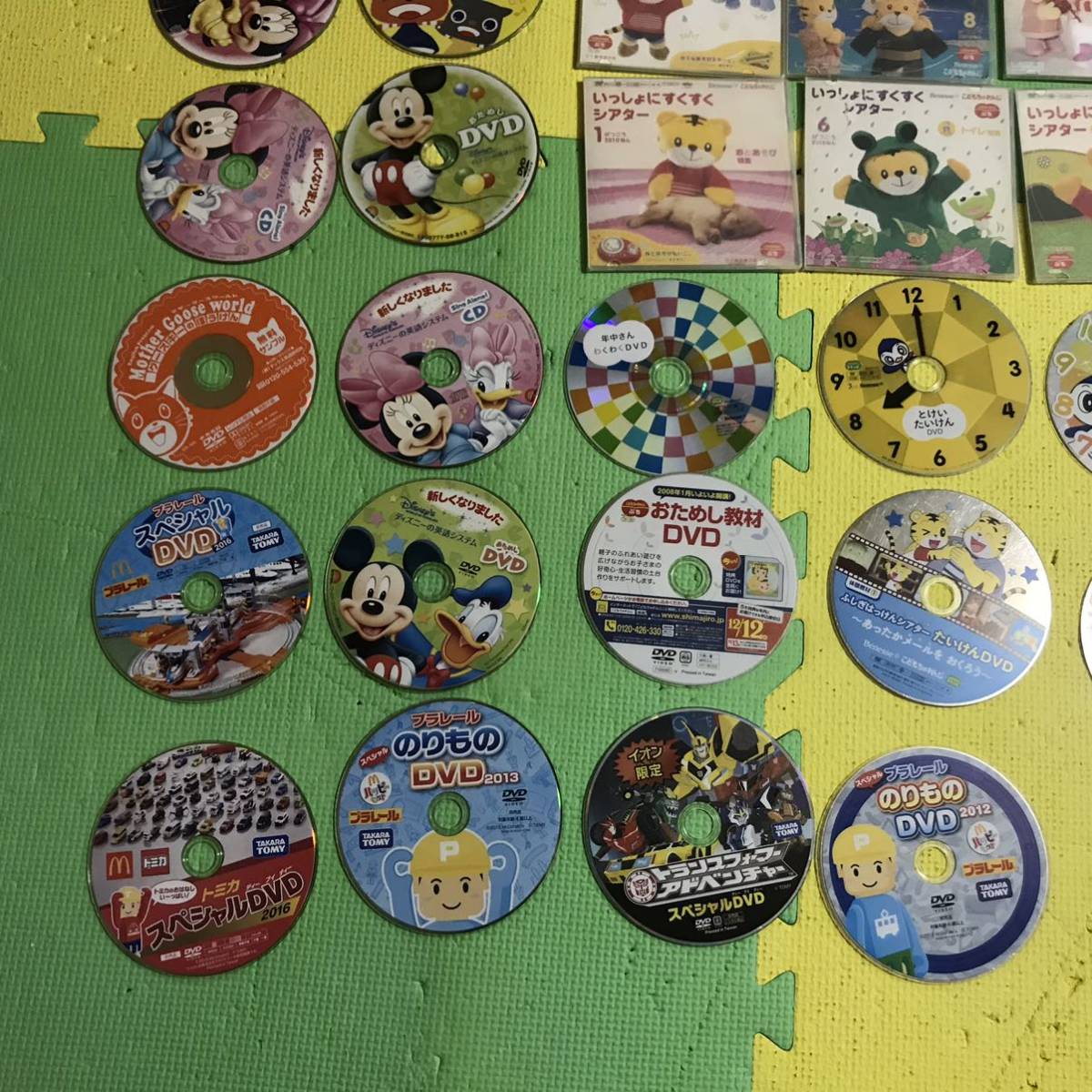 DVD 63枚 こどもちゃれんじ しまじろう English 英語 トミカ 