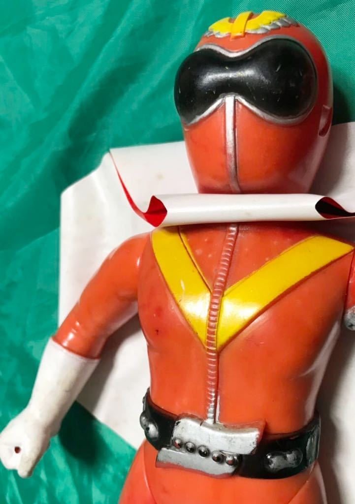 ソフビ ゴレンジャー 赤レンジャー 石ノ森章太郎 特撮 旧バンダイ 昭和