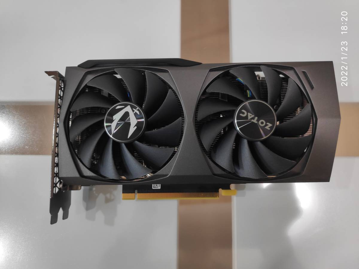 限定SALE，最新作 2か月使用 RTX3060 ZOTAC GAMING GeForce RTX 3060 Twin Edge OC ZT-A30600H-10M(PCI Express)｜売買されたオークション情報、yahooの商品情報をアーカイブ公開 - オークファン PCI Express