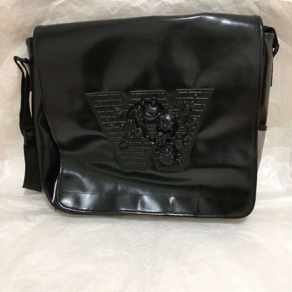美品W & L T　ウォルト ３D　パクパク君　ショルダーバッグ ブラック 美品☆W.&L.T. 3Dパクパク君ショルダーバッグ walter van beirendonck