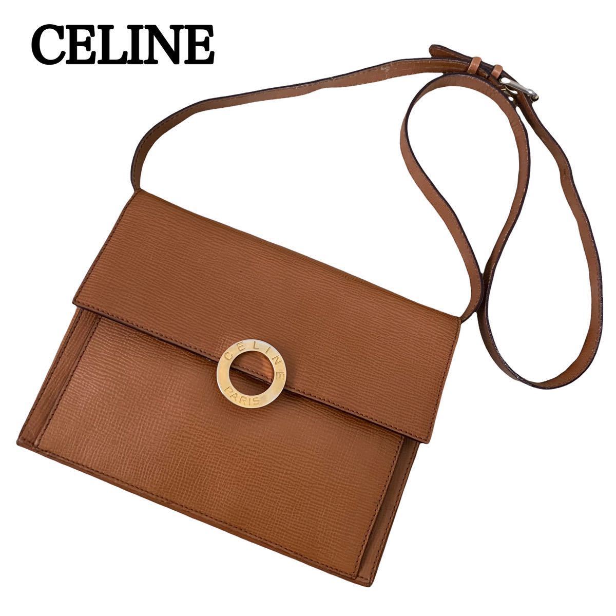 1円～ 【幻の逸品】希少 最高級 美品 CELINE セリーヌ ショルダー 