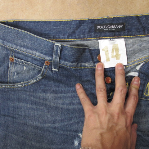 今期 DOLCE&GABBANA 14GOLD pants 14gold dolce&gabbana