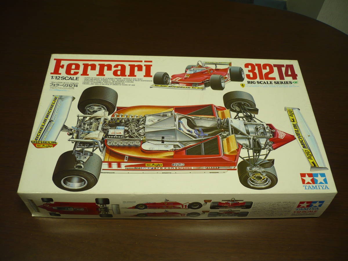 Ferrari 1⁄12 Tamiya 312T4, 0 1⁄12スケール 田宮1/12 Ferrari 312T4