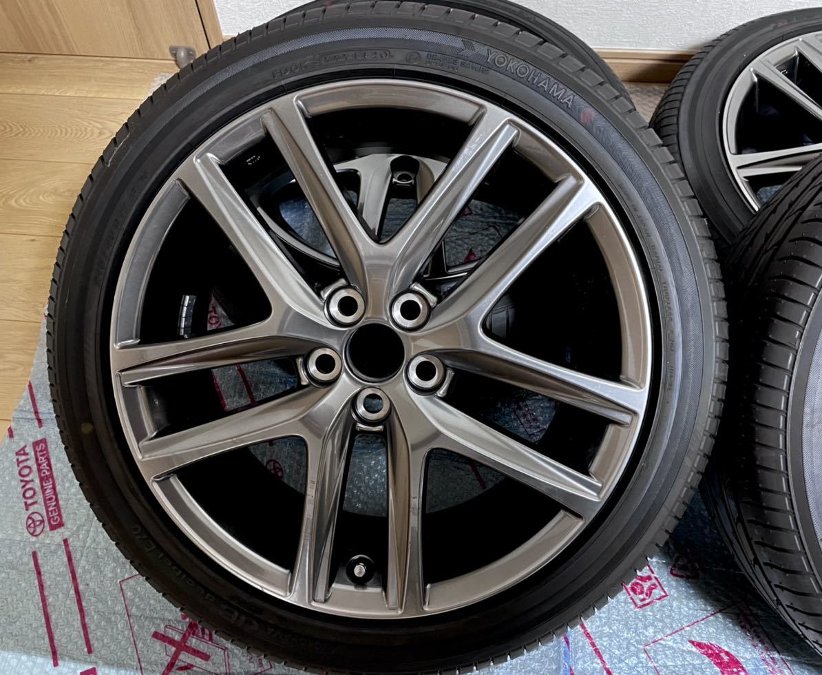 希少 新車外し レクサス CT 後期 Fスポーツ 純正 タイヤ ホイール 