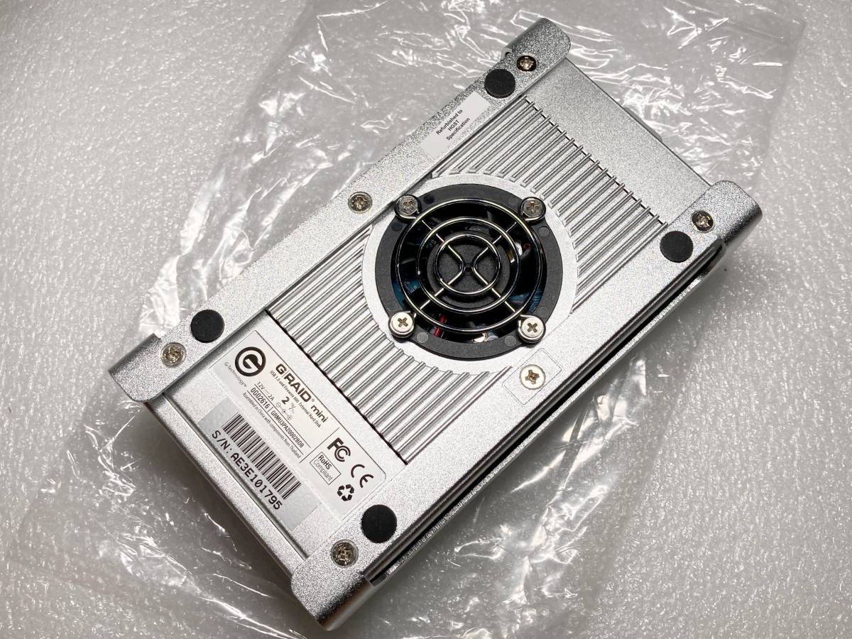 未使用 HGST G-RAID Mini 2TB 外付けHDD ハードディスク USB3.0 
