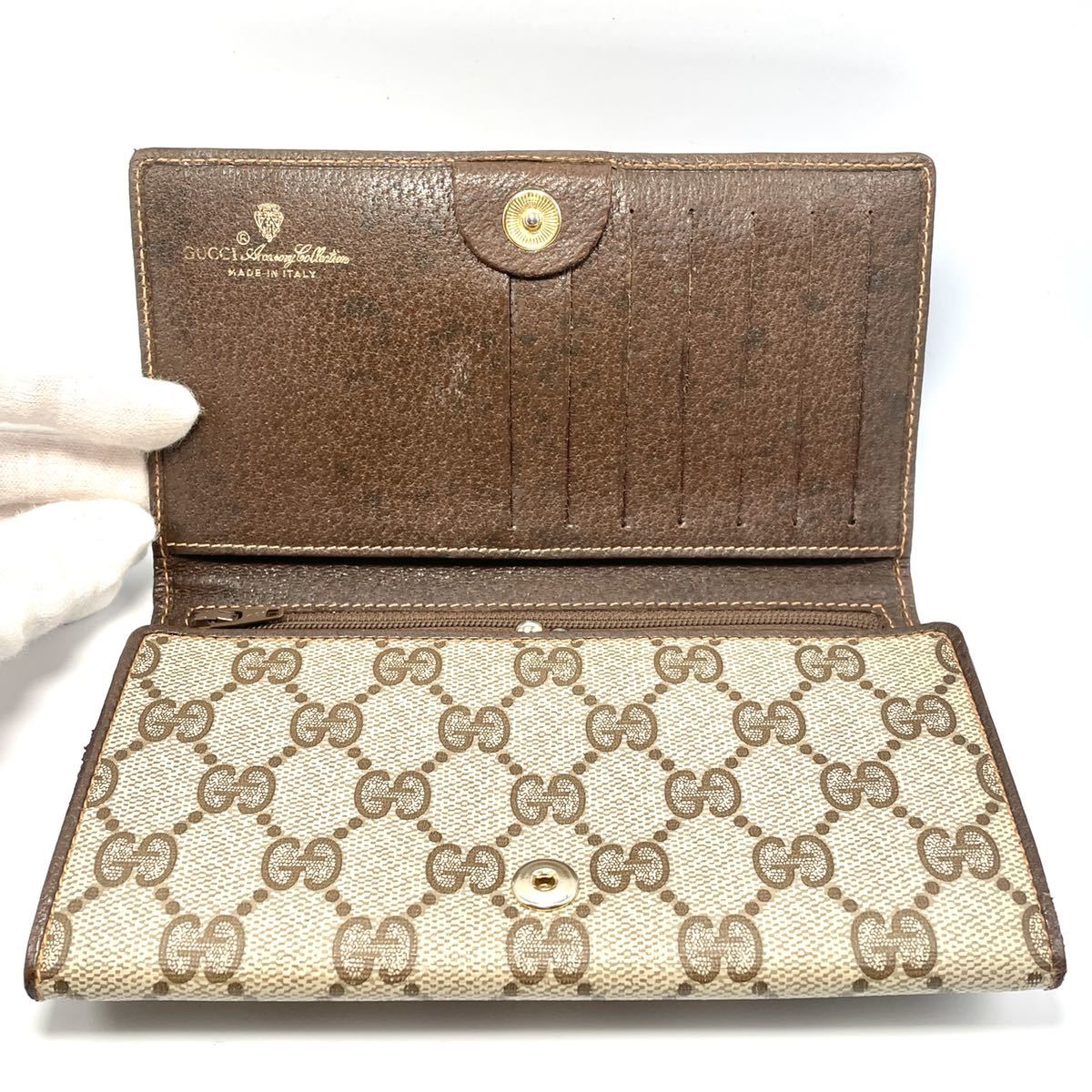 1円 GUCCI オールドグッチ アクセサリーコレクション GG PVC レザー 2 