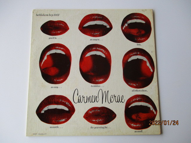  CARMEN McRARE SELF - TITLED 米国 BETHLEHEM RECORDS 10 LP オリジナル盤(ボーカル)｜売買されたオークション情報、yahooの商品情報をアーカイブ公開 - オークファン ボーカル