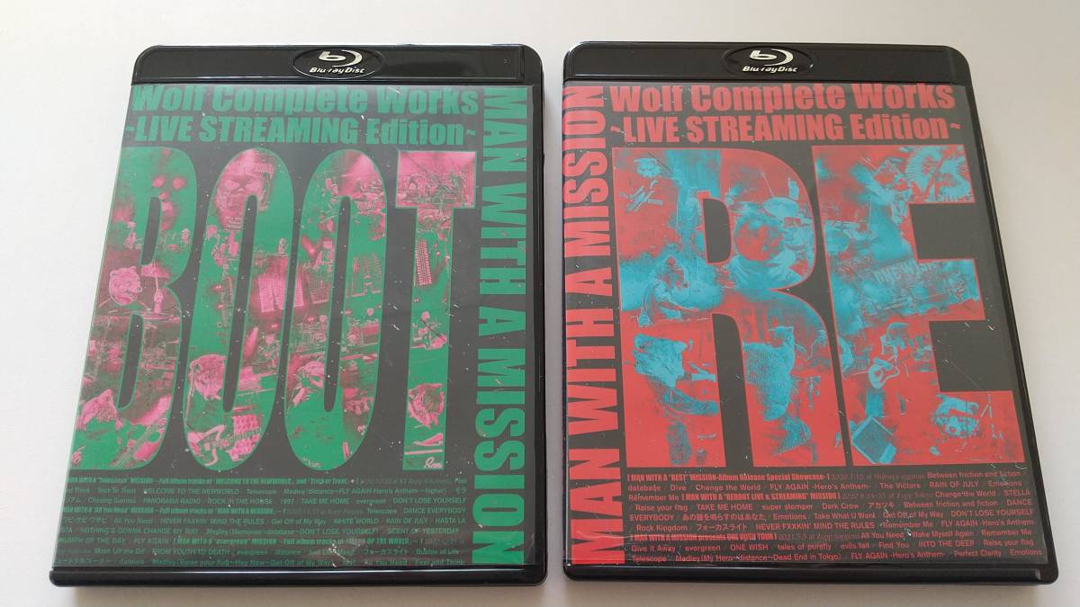  MAN WITH A MISSION BOOT / RE-BOOT Blu-ray 2枚セット マンウィズ(J-POP)｜売買されたオークション情報、yahooの商品情報をアーカイブ公開 - オークファン J-POP
