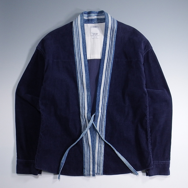 12aw visvim LHAMO SHIRT KUBA (CORDUROY) 2 NAVY｜男性用