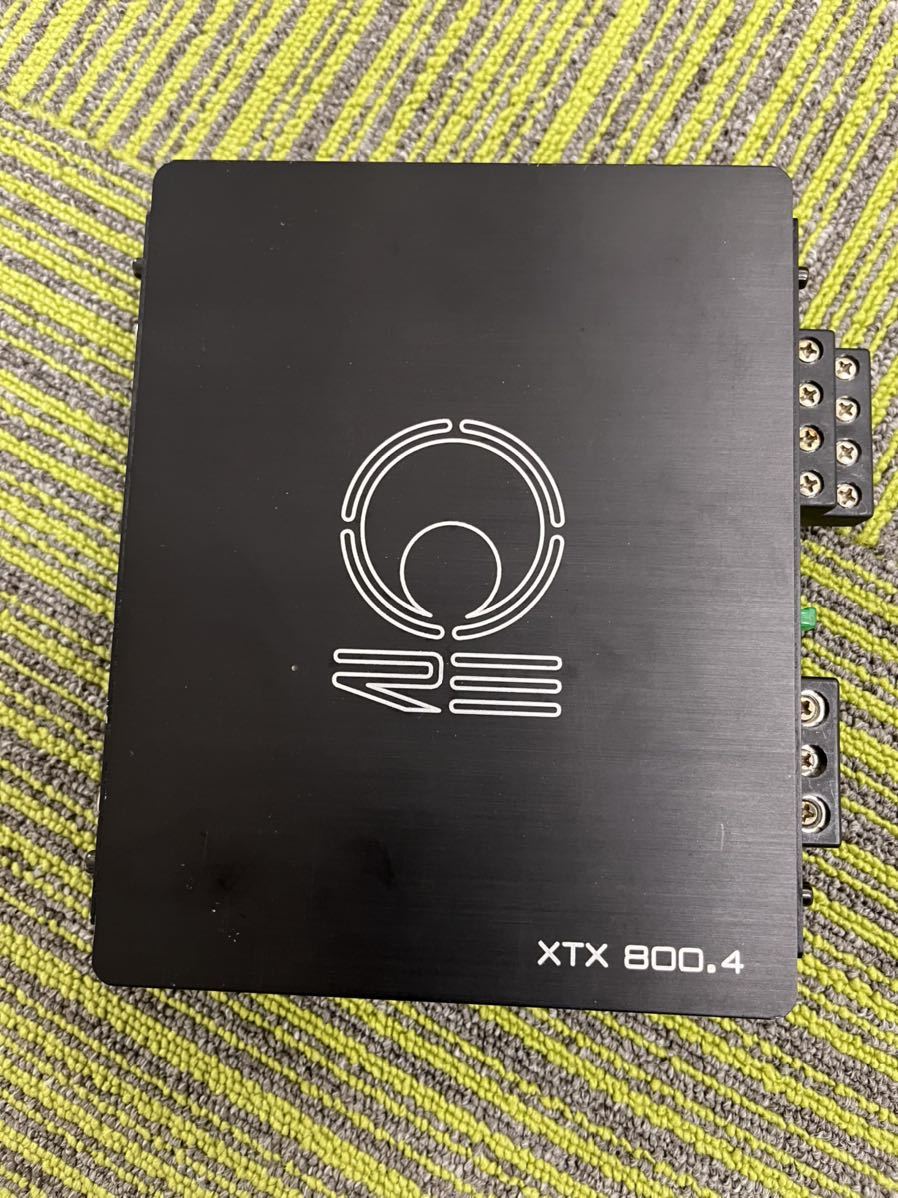 カーオーディオ Re audio xtx800.4 RE AUDIO 4ch アンプ XTX800.4 【公式通販】
