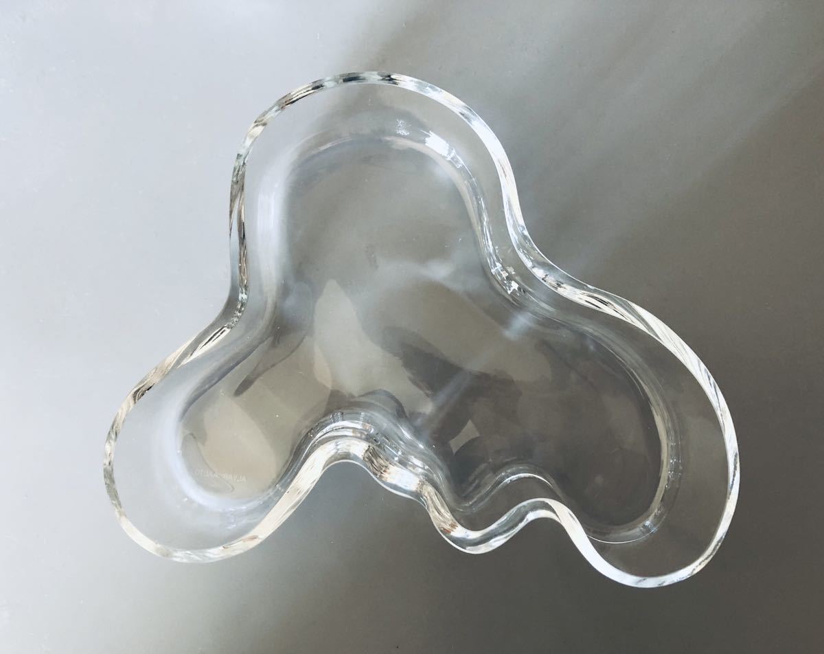 iittala イッタラ アルヴァ クリア 大型19cm 希少 【美品】【送料無料】 アルヴァ 大型の約19cm iittalaイッタラ 50×195mm クリア｜イッタラ アアルト