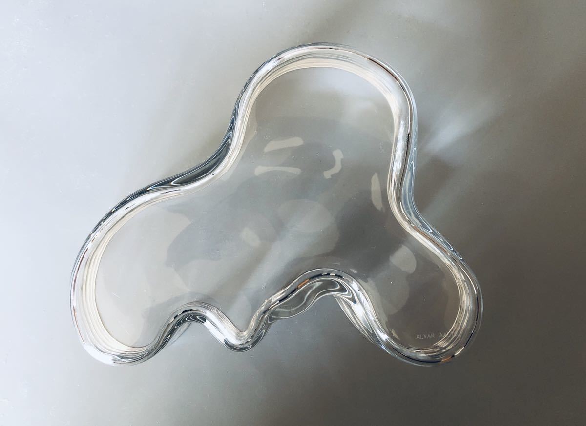iittala イッタラ アルヴァ クリア 大型19cm 希少 【美品】【送料無料】 アルヴァ 大型の約19cm iittalaイッタラ 50×195mm クリア｜イッタラ アアルト
