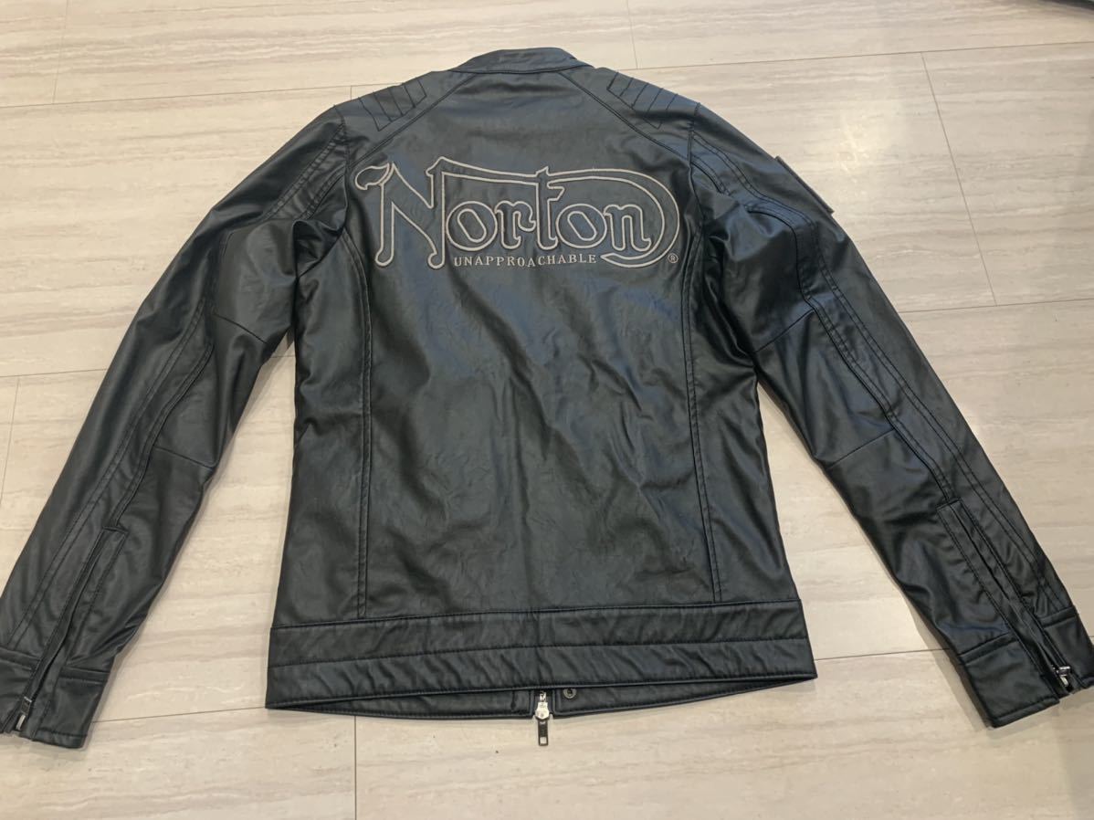 ☆超美品☆破れスレ無し☆レザージャケット Norton ノートン