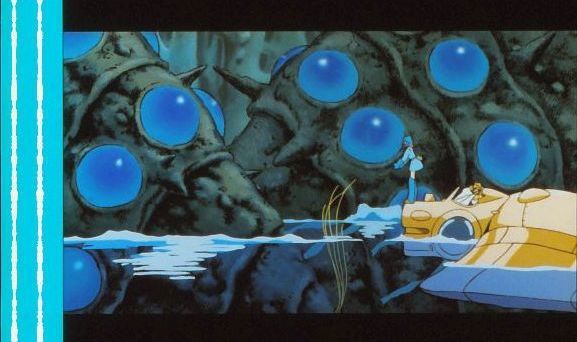 風の谷のナウシカ 島本須美 連続5コマ OF 35mm映画フィルム 宮崎駿