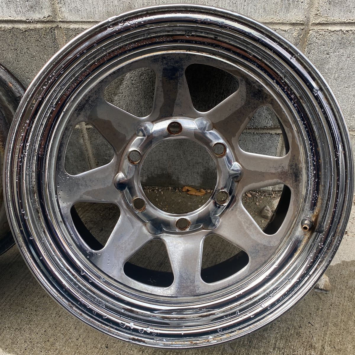Y60サファリ 純正ホイール 4本セット