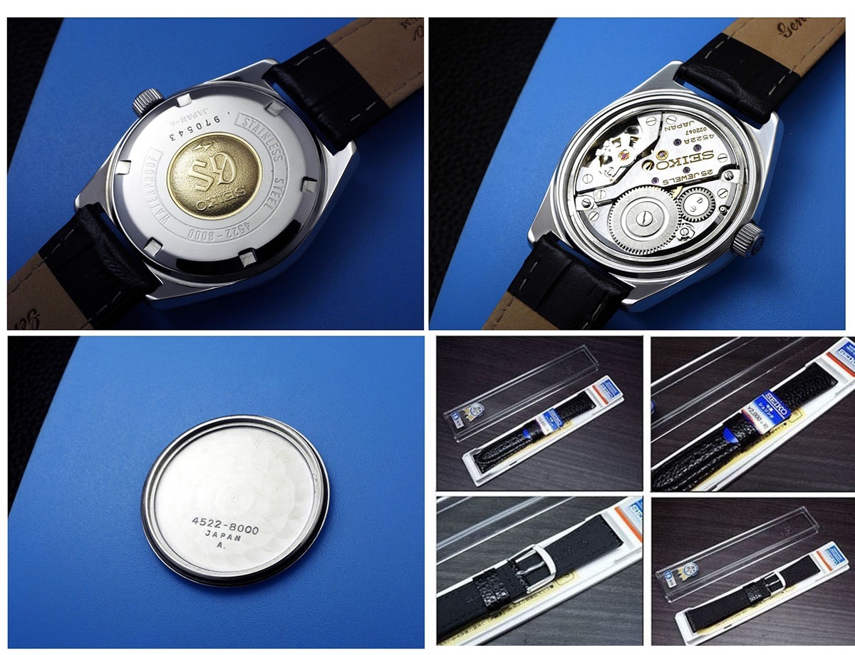 グランド セイコー GRAND SEIKO HI-BEAT 36000 4522-8000， Steel 