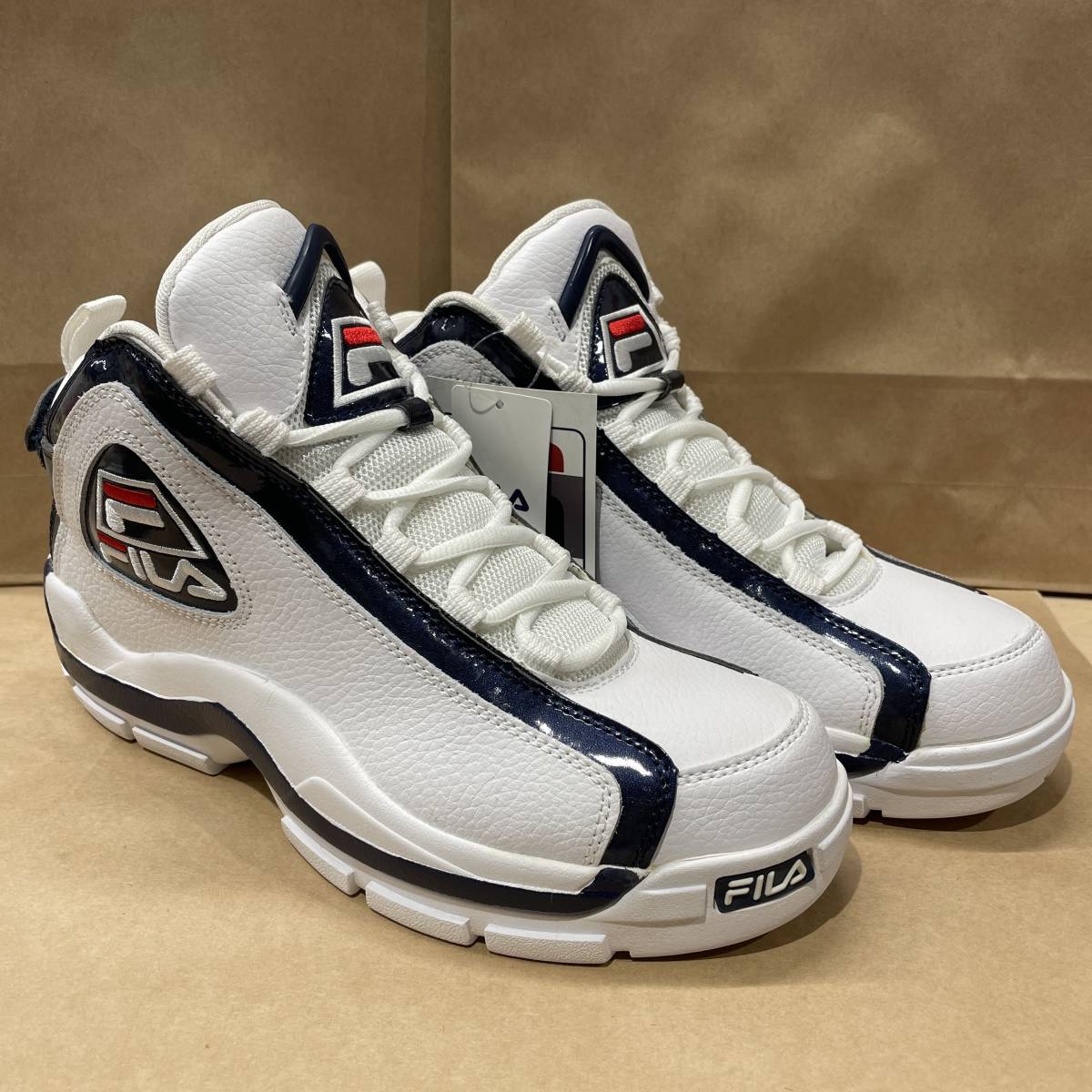 新品】 US11 29cm FILA GRANT HILL 2 7BJHB1303 WHITE/NAVY フィラ