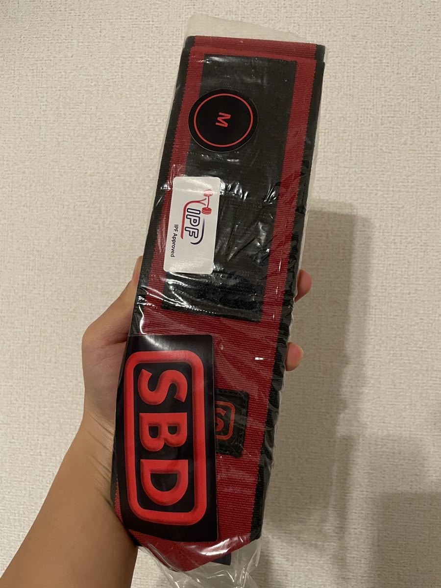 SBD サポーター Lサイズ ネイビー/レッド SBD サポーター 【公式通販】