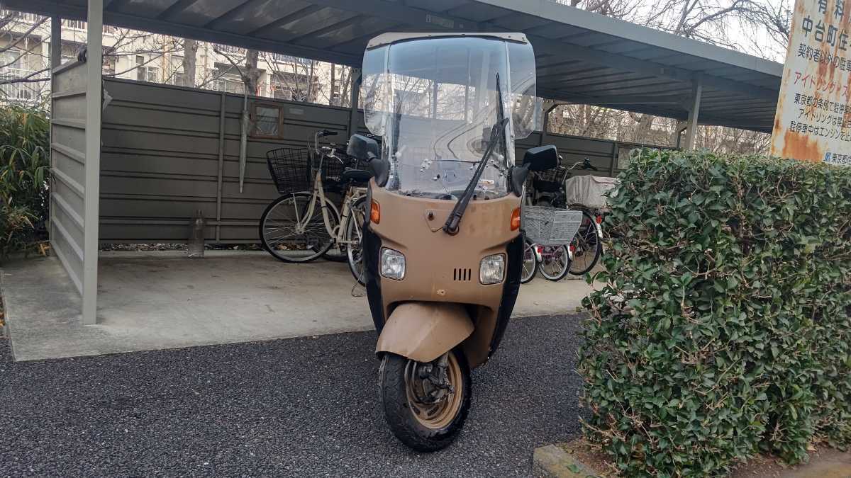 ジャイロキャノピー 側車付軽二輪登録 ジャイロX 原付二種2人乗り 側 