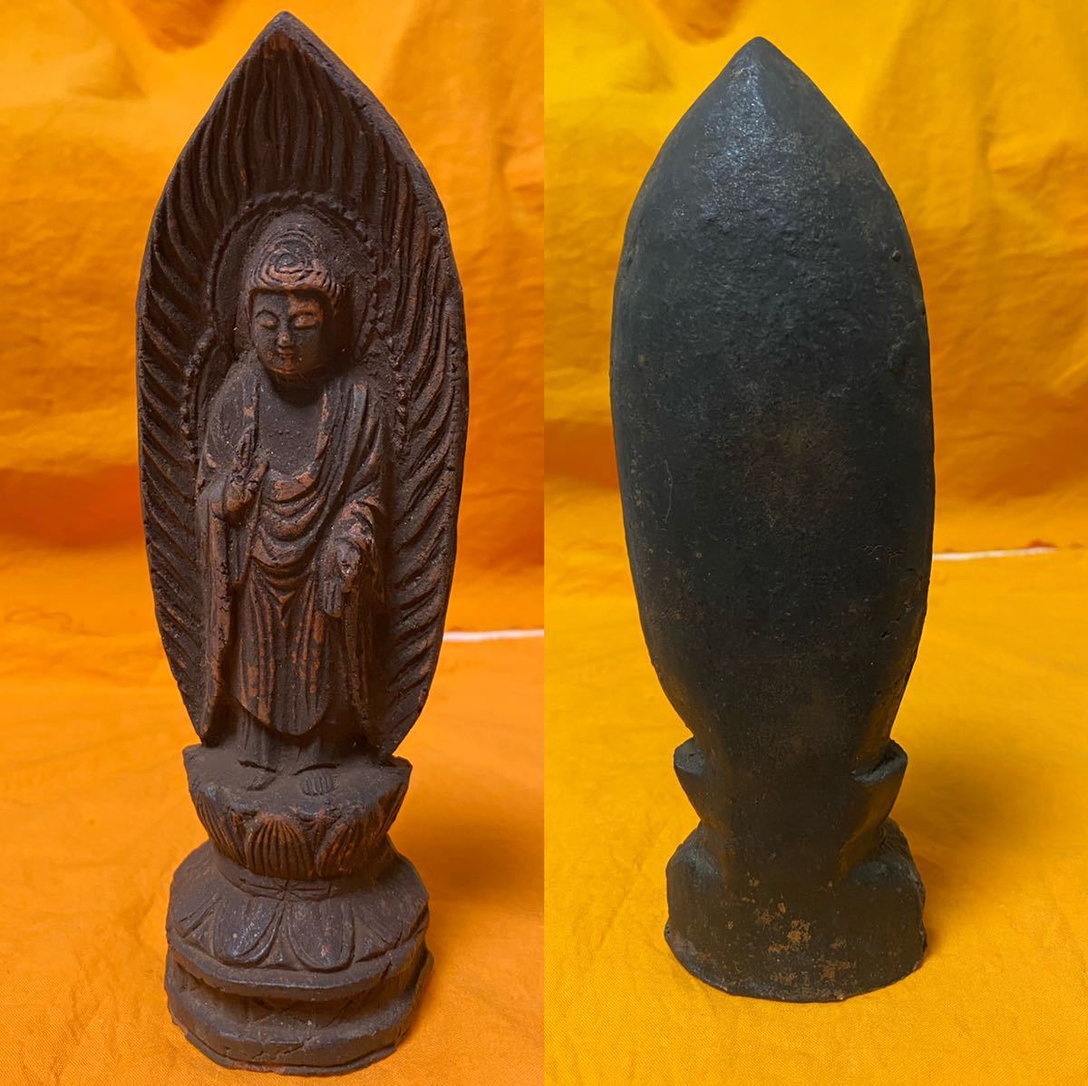 素焼 如来像 佛像 仏像 仏教 縁起 仏教美術 古美術 焼物 如来