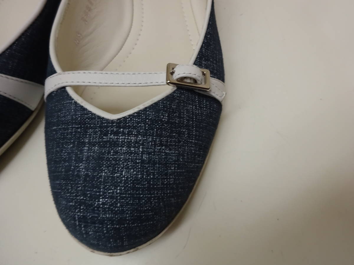ferragamo フェラガモ レディース フラットシューズ 美品 サイズ51/2D 