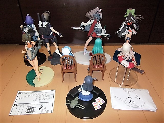 艦隊これくしょん 艦これ スーパープレミアムフィギュア 美少女 まとめて 9体セット 時雨 ろーちゃん しおい 潮 瑞鳳 大鯨 神通 鈴谷 浦風 その他 売買されたオークション情報 Yahooの商品情報をアーカイブ公開 オークファン Aucfan Com