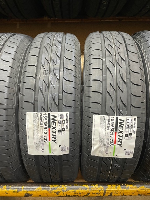 格安，セール 近県 即日発送可 BS NEXTRY 155/65R13 4本セット 税込み￥9.800 常時在庫(ブリヂストン)｜売買されたオークション情報、yahooの商品情報をアーカイブ公開 - オークファン 13インチ