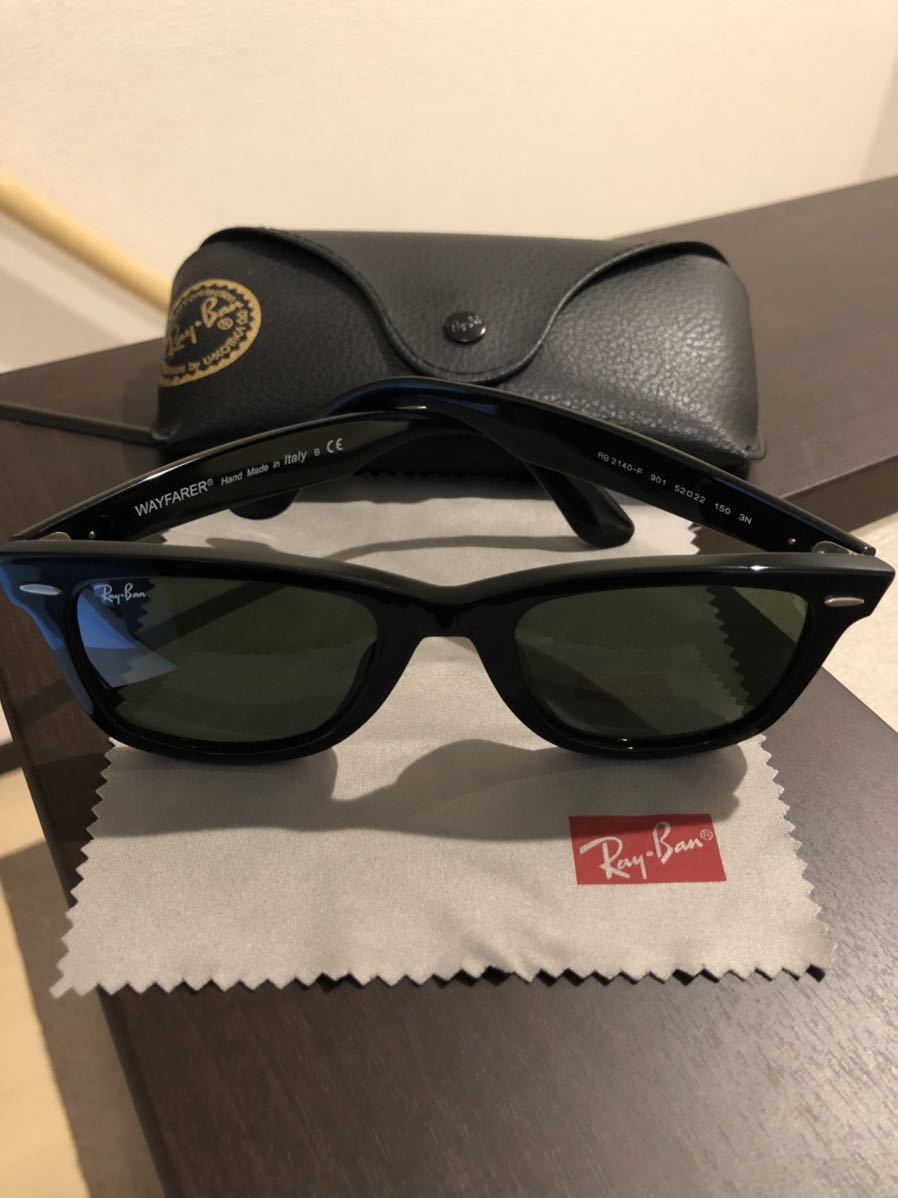 【定番，本物保証】 イタリア製 Ray-Ban レイバン WAYFARER ウェイファーラー サングラス RayBan(ウェイファーラー)｜売買されたオークション情報、yahooの商品情報をアーカイブ公開 - オークファン サングラス