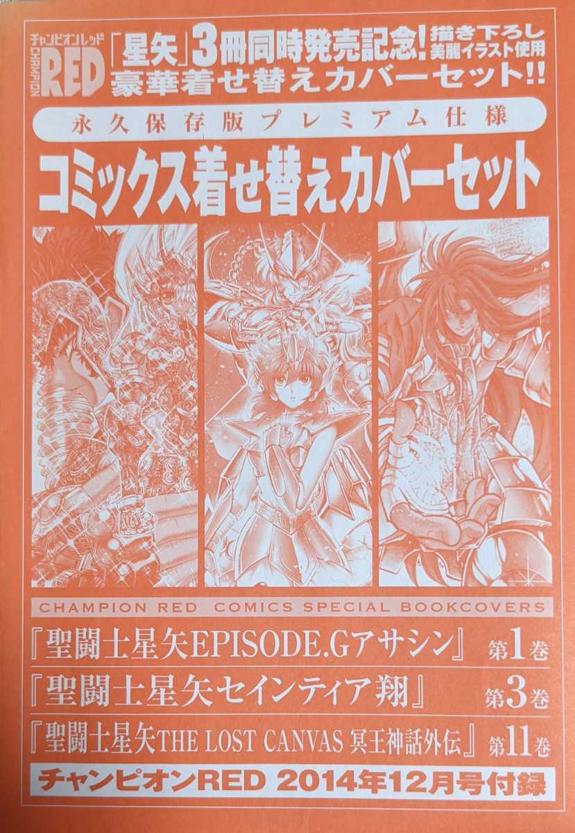 超レア!!チャンピオンRED 星矢 豪華着せ替えカバー 永久保存版プレミアム仕様 超レア!!チャンピオンRED 星矢 豪華着せ替えカバー 永久保存版