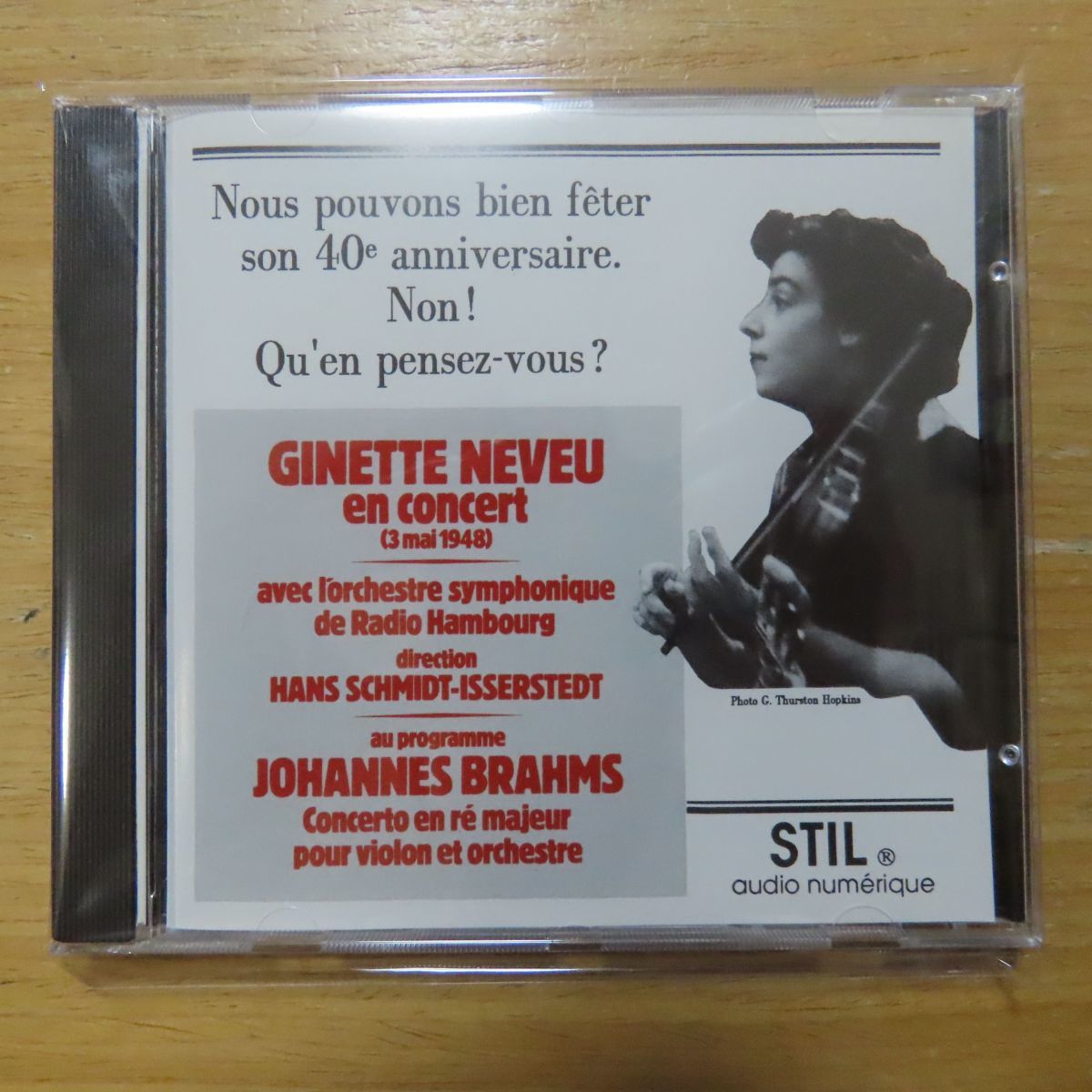 新作，定番 3328370000114; CD NEVEU / BRAHMS: CONCERTO EN RE MAJEUR(その他)｜売買されたオークション情報、yahooの商品情報をアーカイブ公開 - オークファン その他