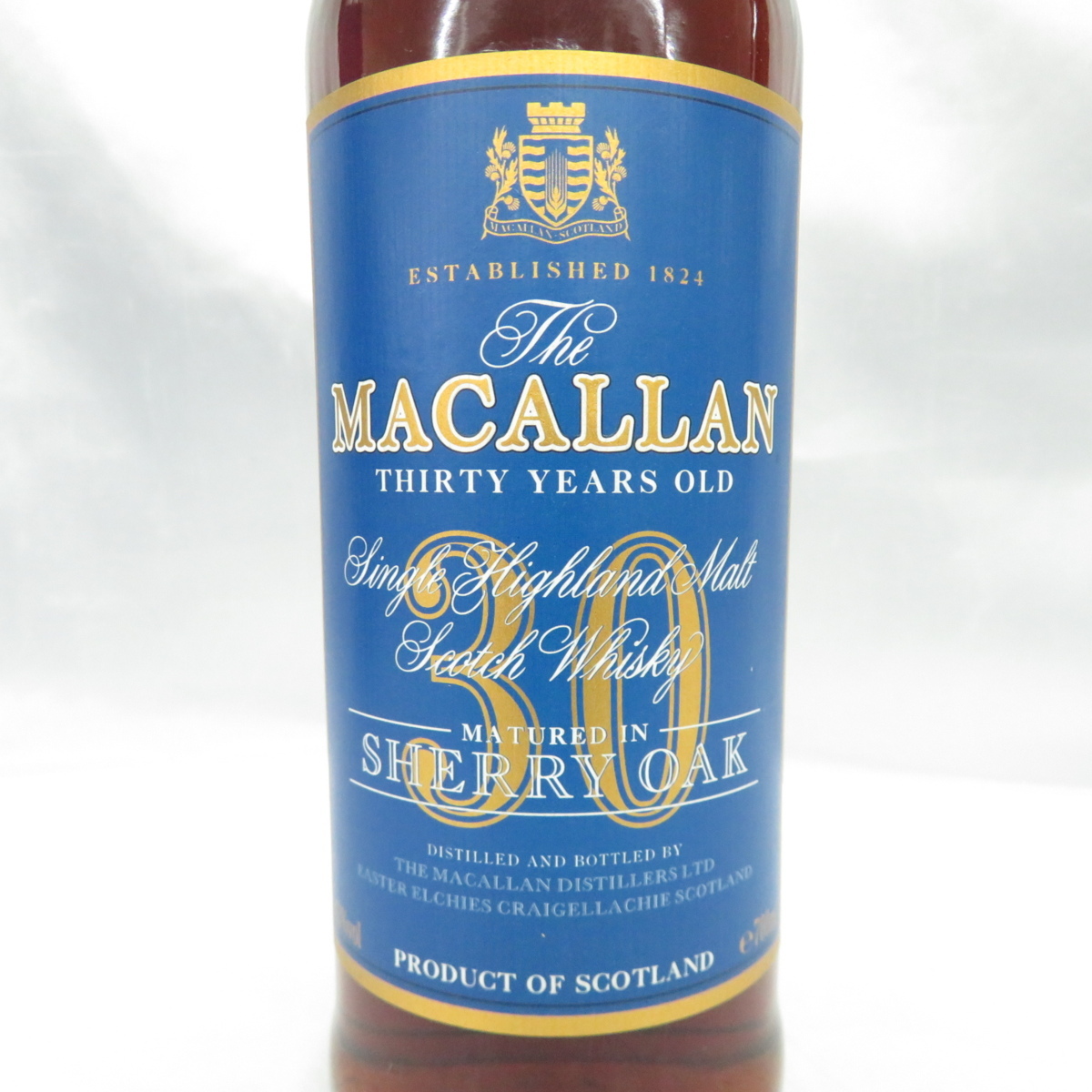 未開栓】The MACALLAN ザ・マッカラン 30年 シェリーオーク ブルー