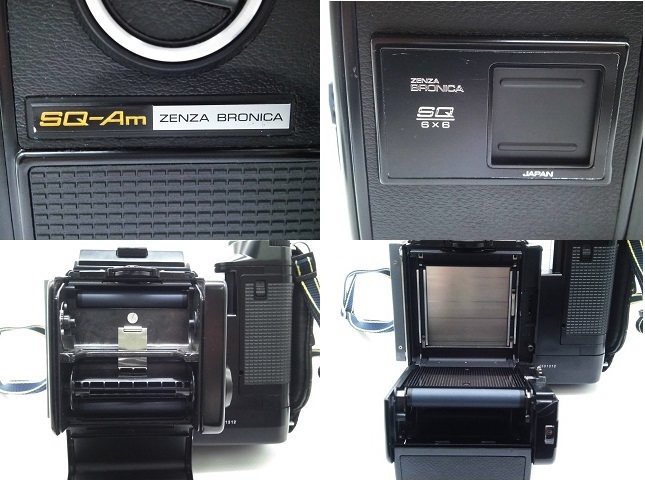 □ZENZA BRONICA ゼンザ ブロニカ SQ－ AM 66判 一眼レフ カメラ