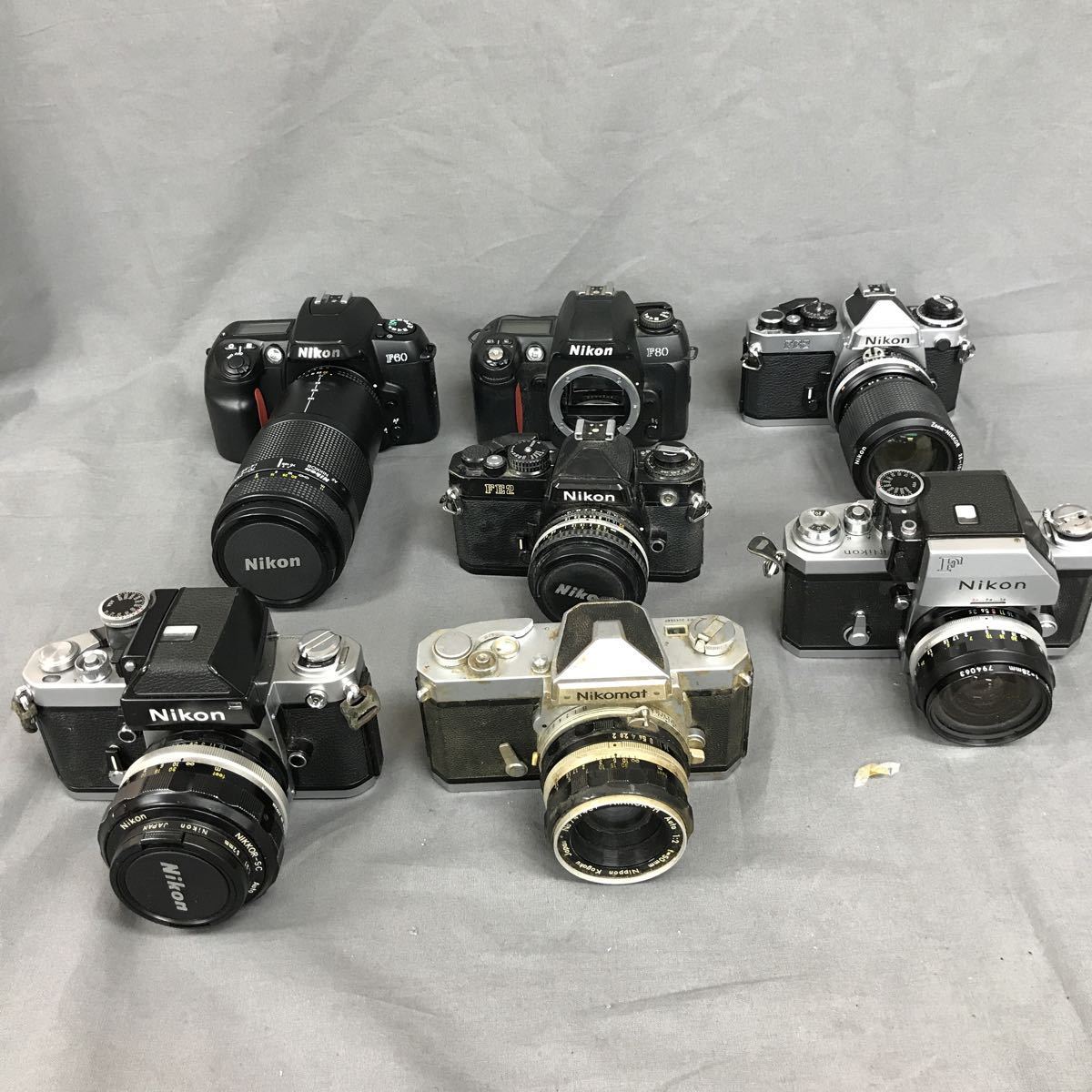 Nikomat フィルムカメラ 2台セット Nikon Nikomat 2台 まとめ まとめ売り フィルムカメラ ニコマット