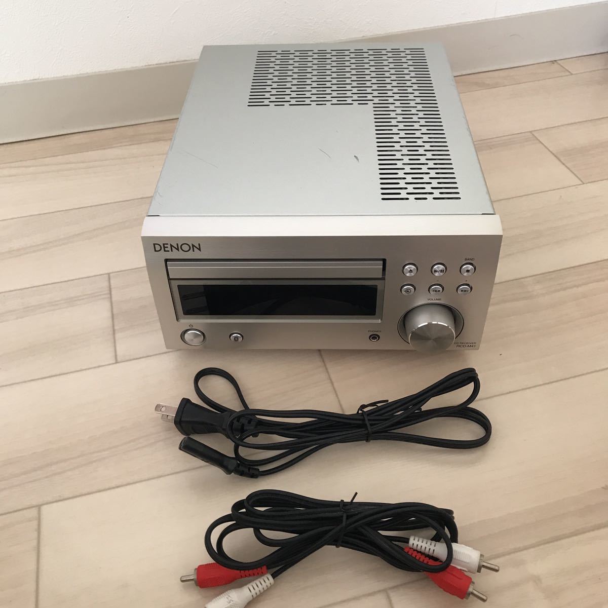 RCD-M41 CDレシーバー DENON デノン、Bluetoothに対応した高音質CD