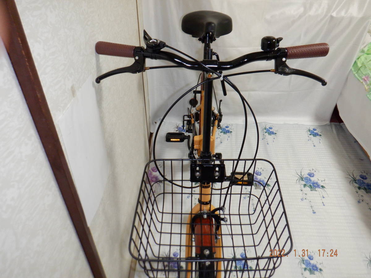 ☆ 1円～【ACEBUDDY】 ※ 軽快クロス 6段 黄色 中古 自転車 引き取り 