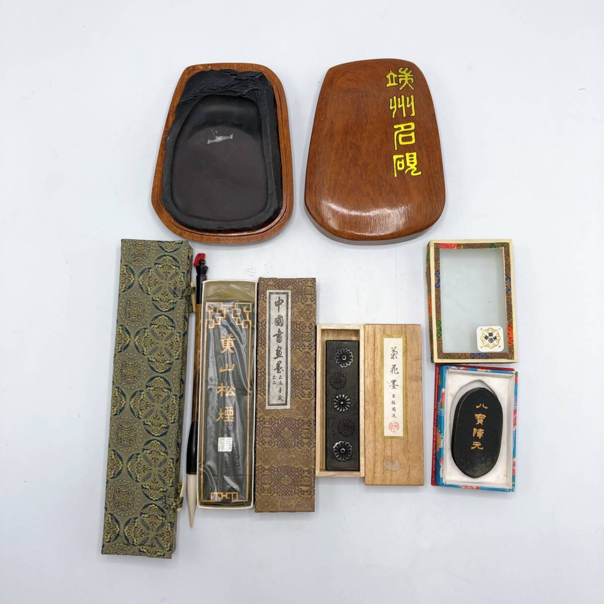 古梅園 記念墨 墨譜墨 (5点セット) 古梅園製墨 古梅園