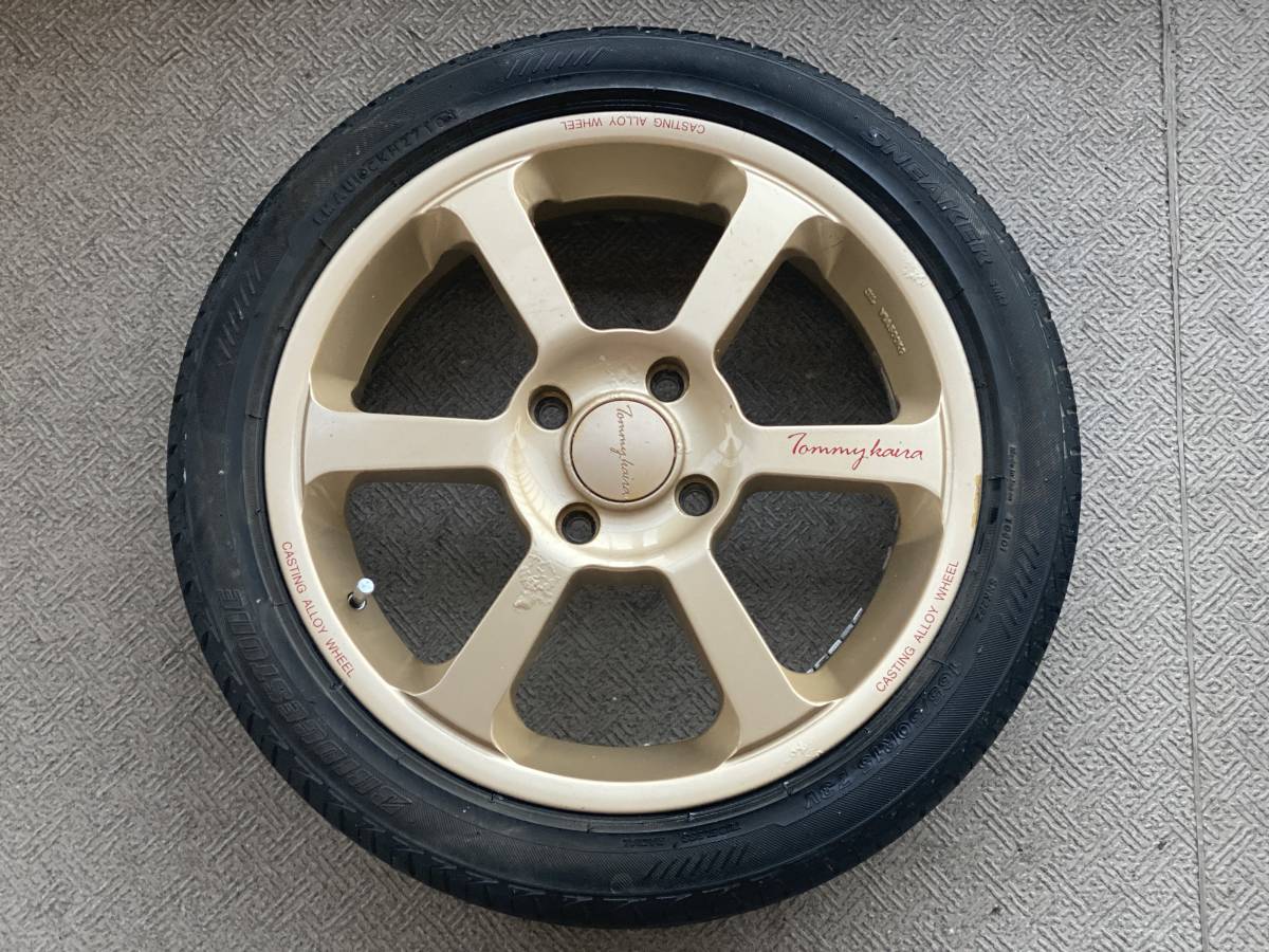 ◇【希少】プレオ トミーカイラ ホイール4本セット 15インチ 5J+42