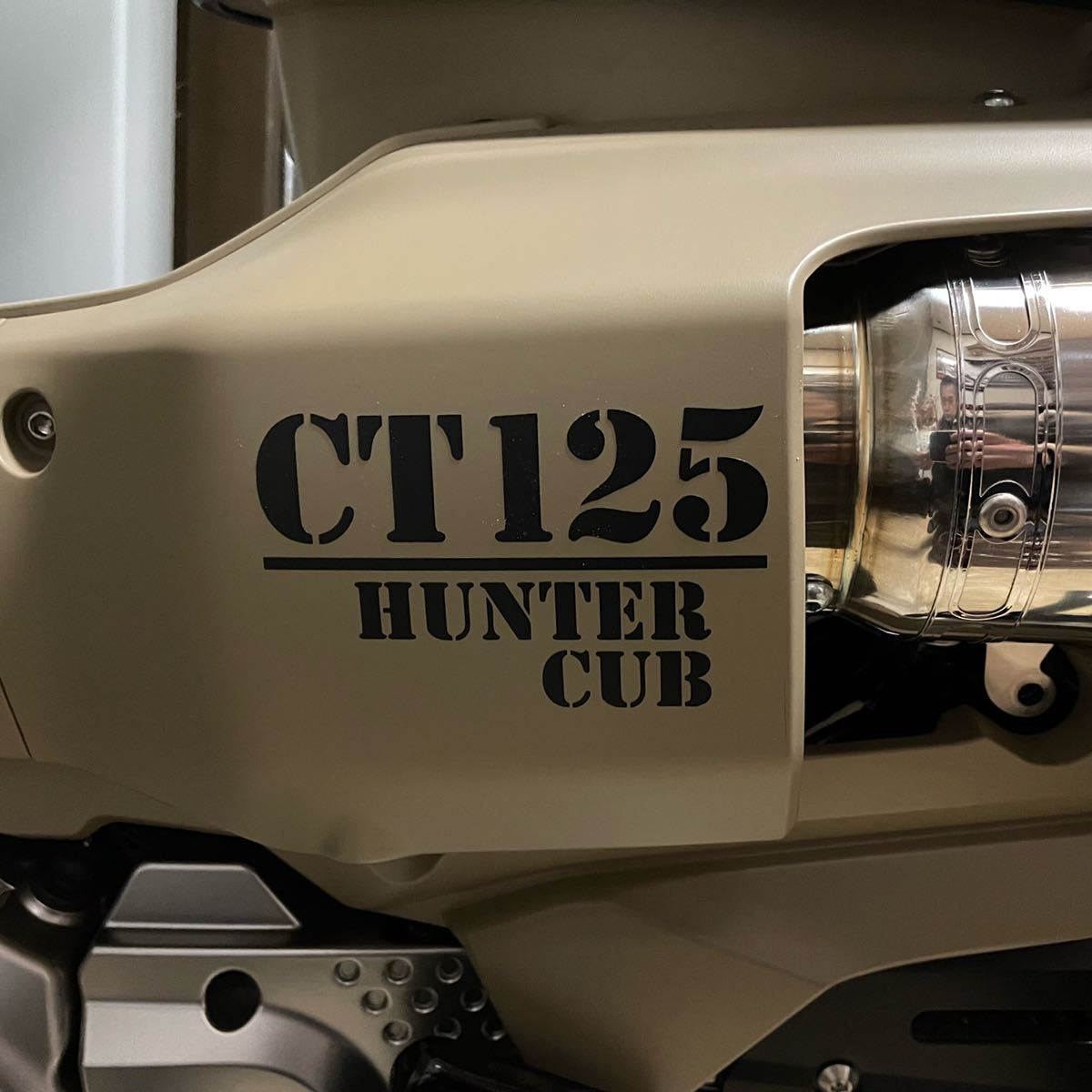 ハンターカブ CT125 ステッカー Bタイプ デカール4枚セ…